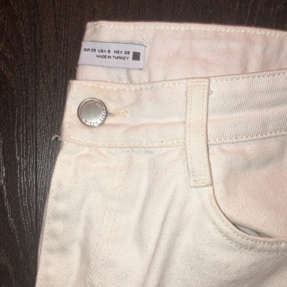 Off white straight leg denim - Picture 9 of 14